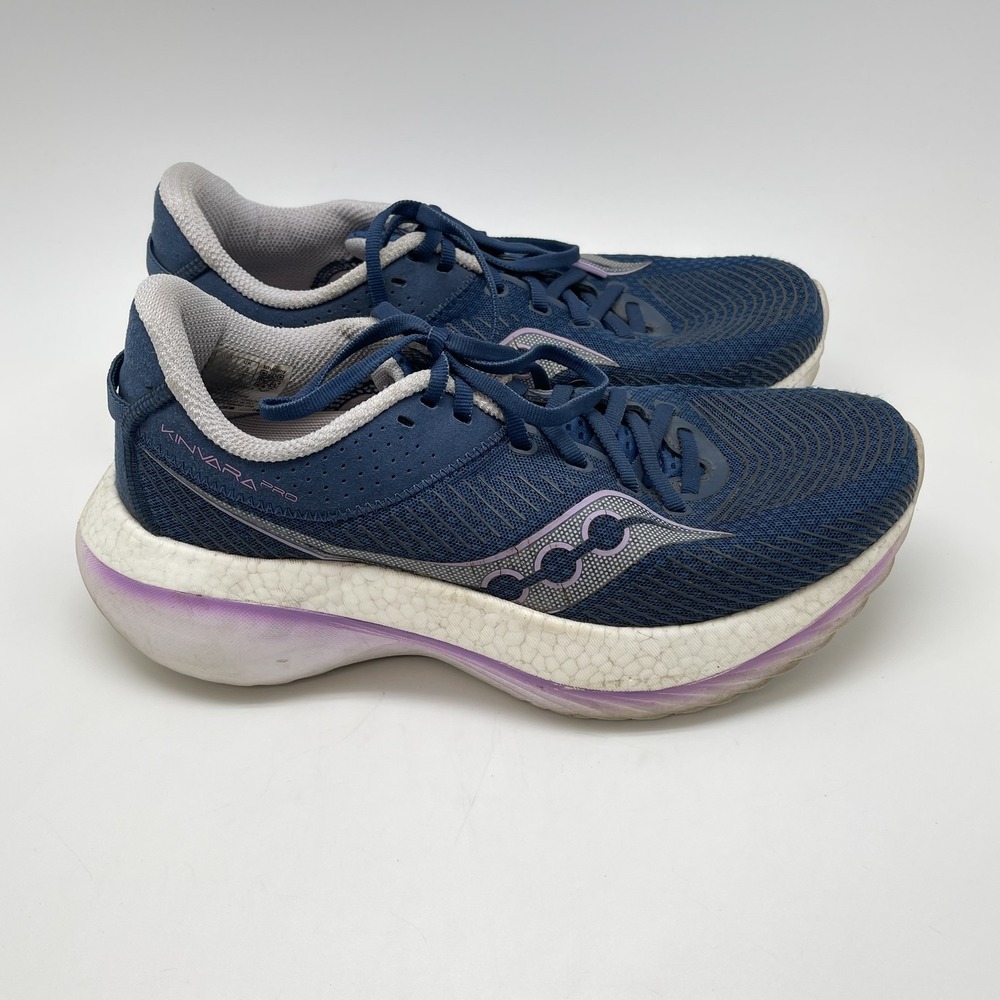 Saucony Sneakers Womens 9.5‎ Kinvara Pro S10847-30 Indigo Mauve Running Shoes